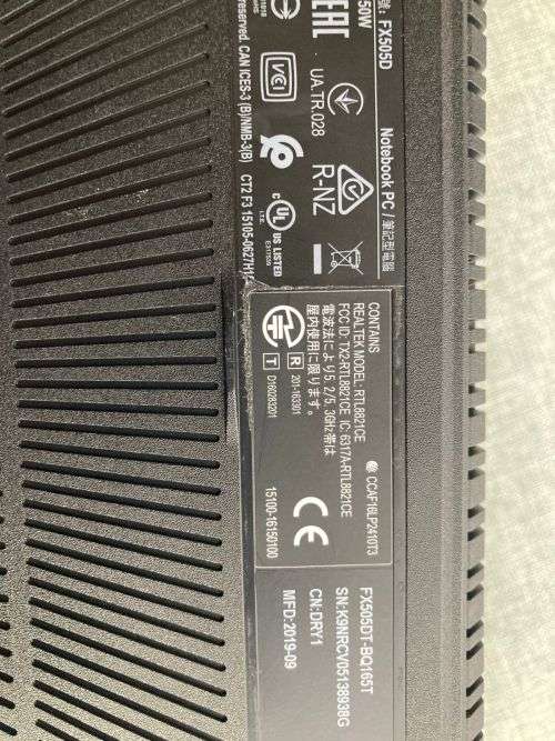 ASUS TUF Gaming FX505DT AMD Ryzen 7 3750H up to 4.0GHz Processor with AMD Max Boost Clock Technology