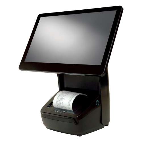 Hisense Luna POS HK718 Touch screen Computer Integrated POS Terminal . LTSB - w/ 80mm Printer MSR