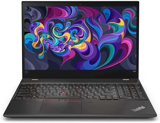 LenovoLenovo ThinkPad T580 Laptop, 15.6-inch FHD, Intel Core i5-8350U, 16GB DDR4, 256GB SSD