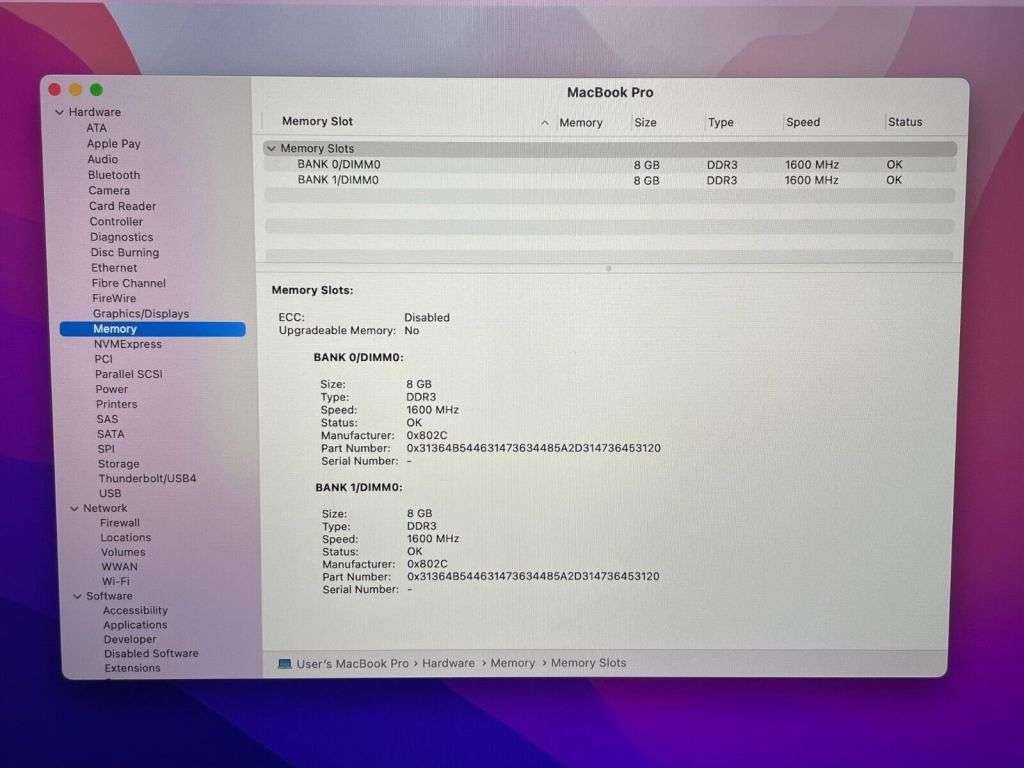 Apple macbook pro 15 inch Retina Display 2015 Model Quad core i7