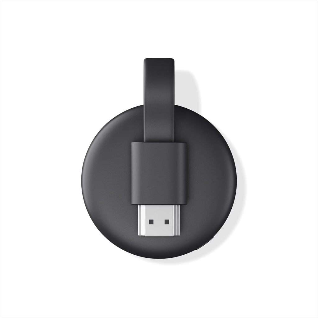Chromecast - Streaming Device with HDMI Cable - Stream Shows, Music, Photos, and Sports from