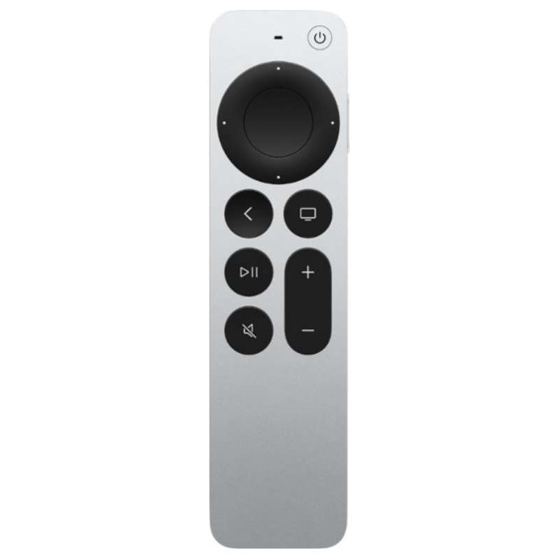 APPLE TV SIRI REMOTE CONTROL 2ND GENERATION BLUETOOTH - SILVER BLACK OPEN BOX