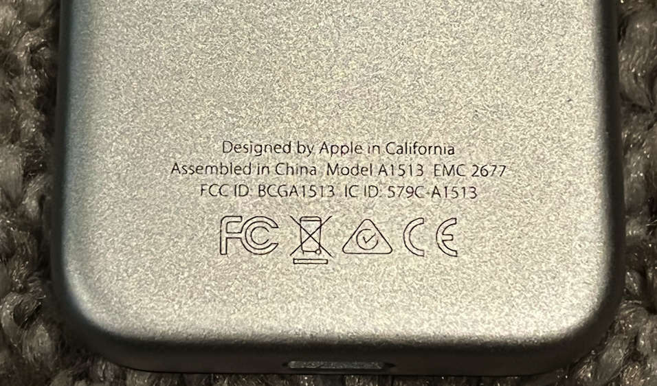 Apple TV Siri Remote Control - MLLC2LL/A - EMC2677 - A1513