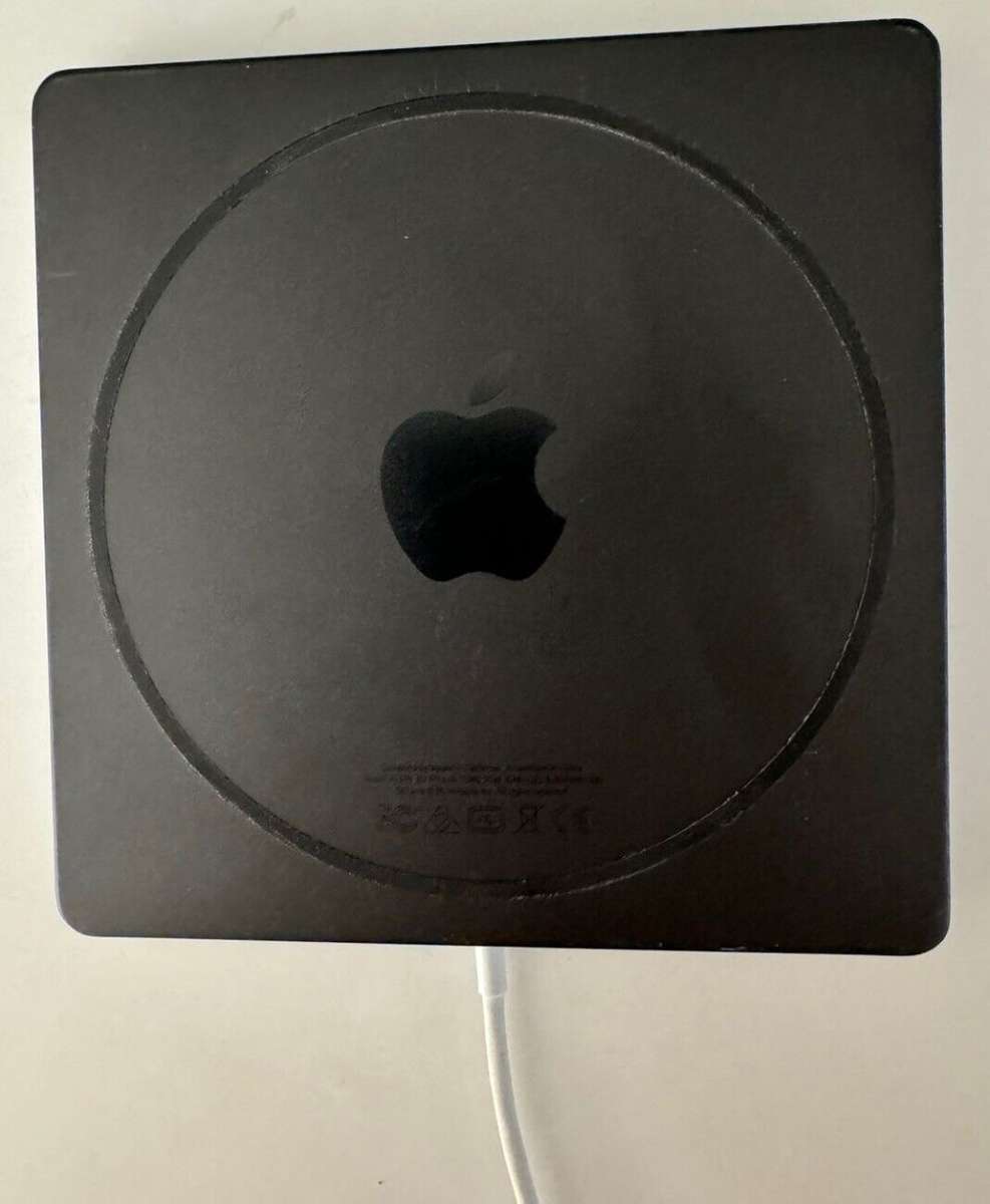 Genuine Apple USB SuperDrive A1379 External CD / DVD Player TESTED Works Silver