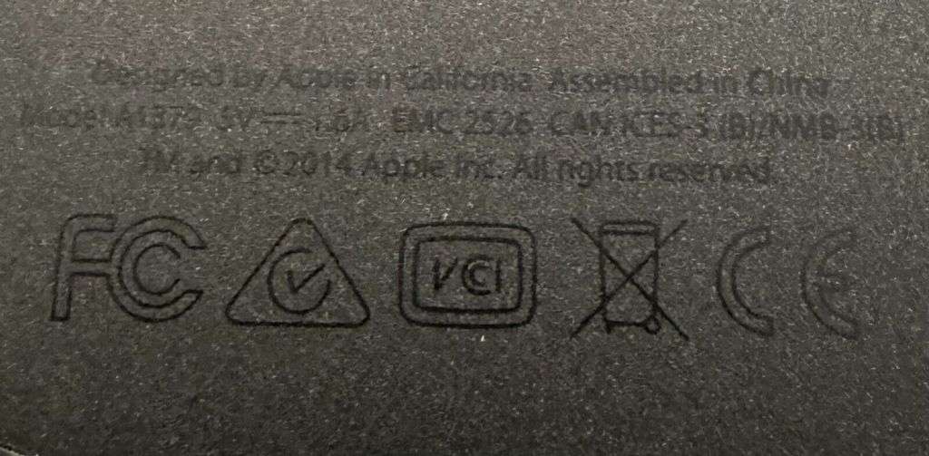 Genuine Apple USB SuperDrive A1379 External CD / DVD Player TESTED Works Silver