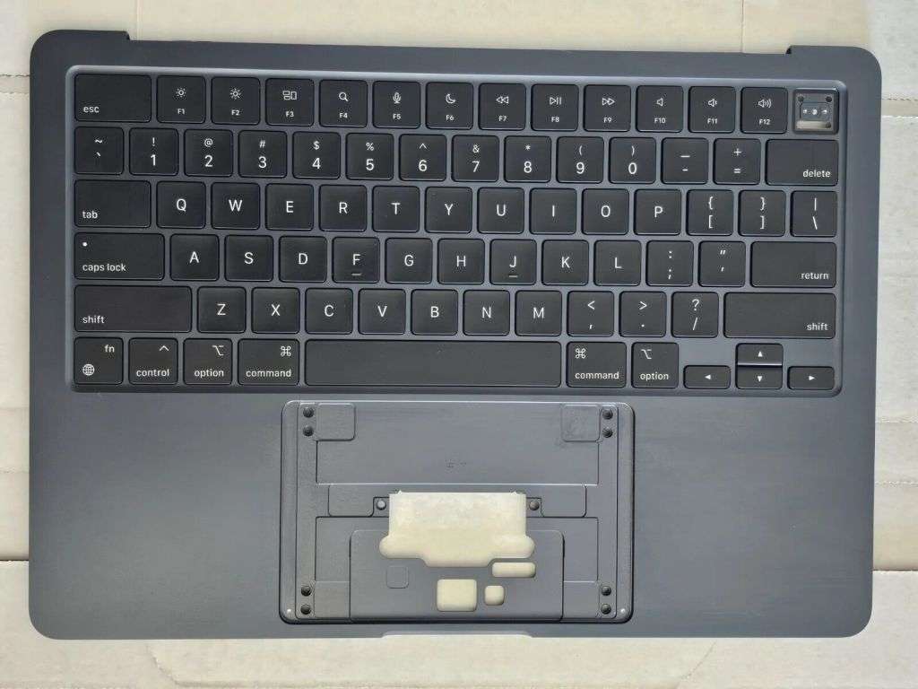 Apple MacBook Air M2 A2681 2022 13` Palmrest w/Keyboard Midnight Top Case