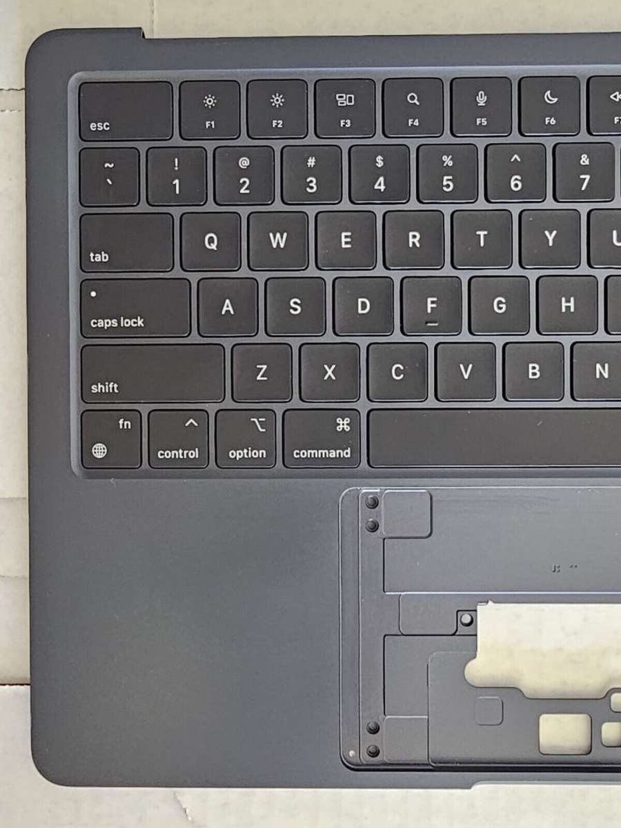Apple MacBook Air M2 A2681 2022 13` Palmrest w/Keyboard Midnight Top Case
