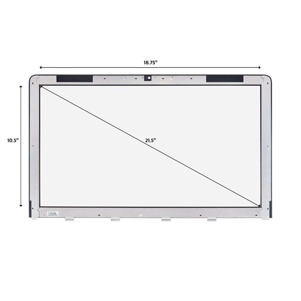 GRADE A Glass LCD Display Panel Front Cover - iMac 21.5" (A1311, Late 2009, Mid 2010, 2011)