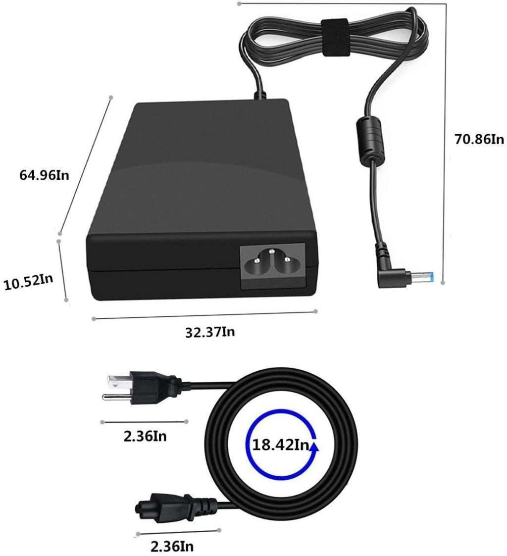 Genuine HP 150W Charger