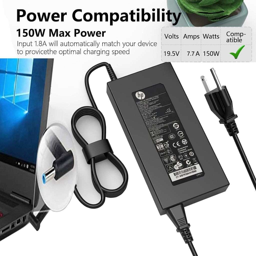 Genuine HP 150W Charger
