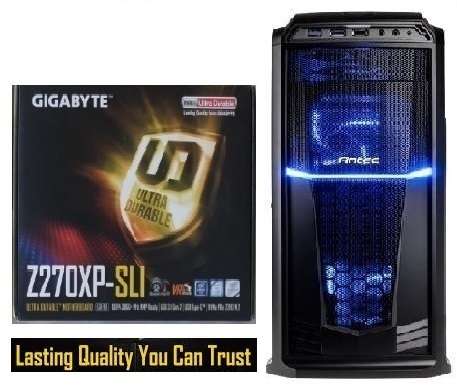 6Gen Intel i7 3.4GHz, 128GB SSD, 8GB DDR4 2133, 2GB Graphics card, 1TB HDD, only R7950