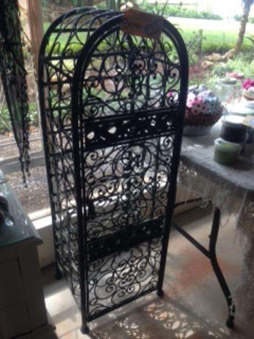 **RENAISSANCE WROUGHT IRON WINE JAIL**