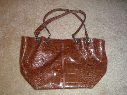 **NINE WEST BROWN HANDBAG**