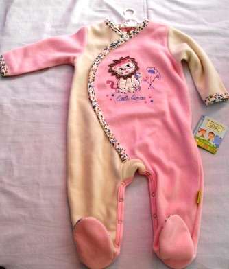 Baby Grow-  Hooligans - Pink/White  Lion  -Baby Grow- 18-24mths- Hooligan - Made in SA