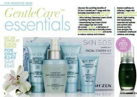 Tanzania - Sh- Zen Creams -S.O.S. Facial Starter kit -