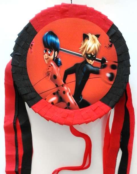 Ladybug and Cat Noir Pinata
