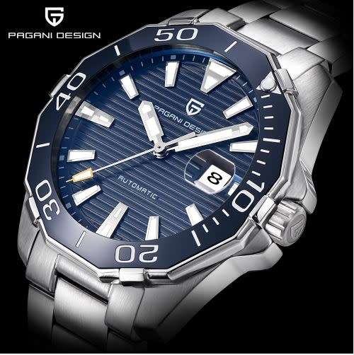 Pagani Men's Mechanical Watch (Classic Diving Series Mechanical Watch)