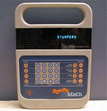 Vintage Game Set - Donkey Kong Jnr Table Top - Texas Instruments Speak & Spell / Speak & Math