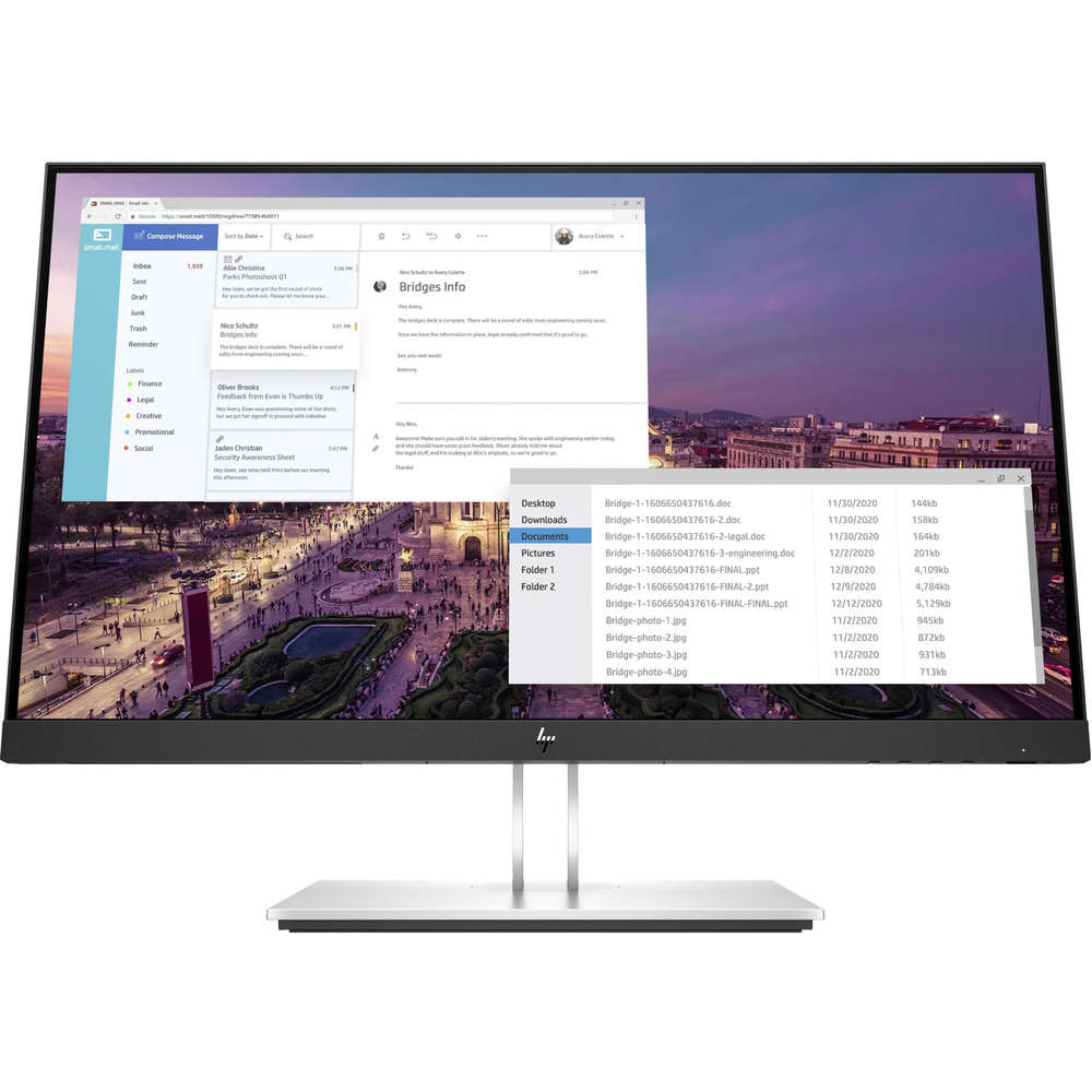 Hp E23 G4 FHD Led Monitor,HDMI,USB