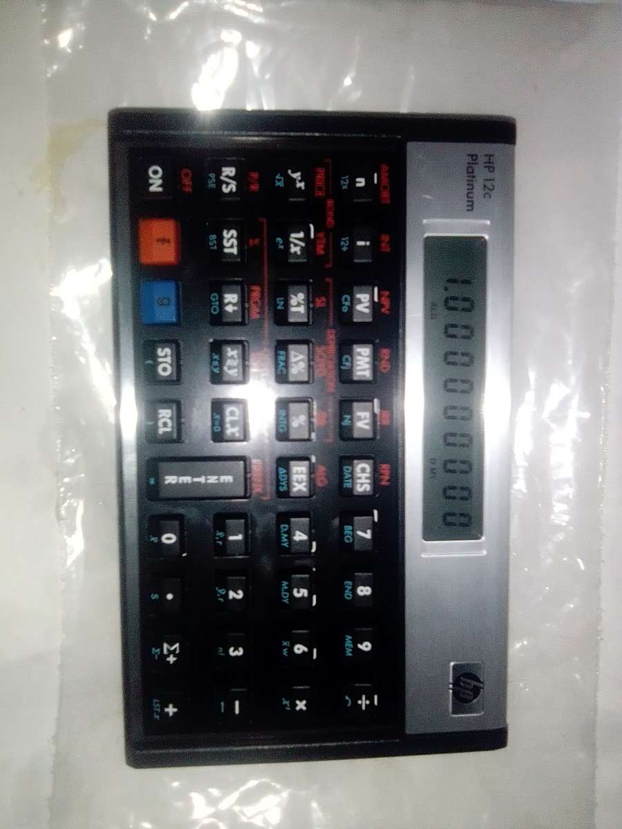 HP 12c Financial Calculate
