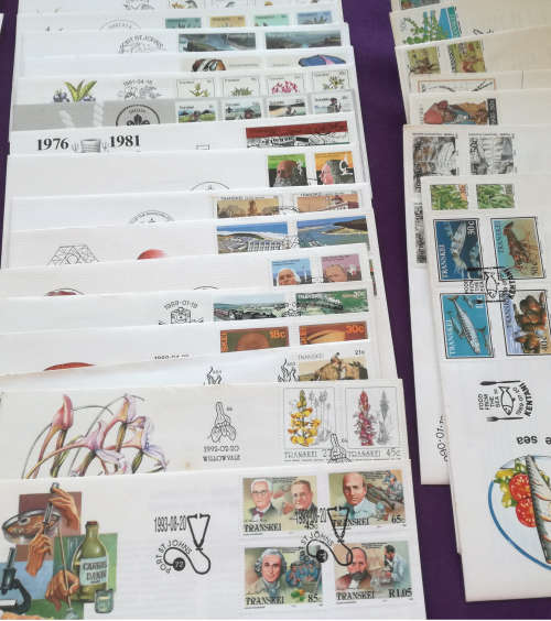 *  TRANSKEI  *  57 First Day Covers  *