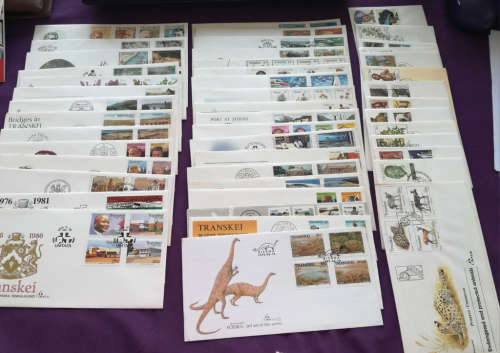 *  TRANSKEI  *  47 First Day Covers  *