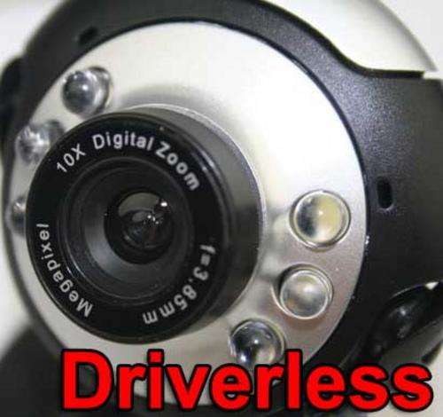 8.0M USB WebCam PC Camera Driverless+Microphone 992