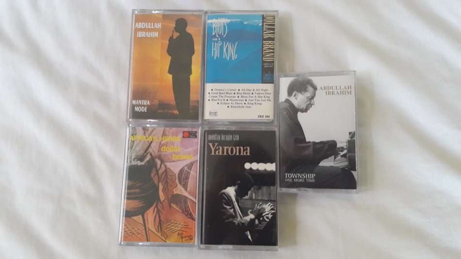 Abdullah Ibrahim + Dollar Brand 5 Cassette Lot