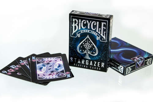 Bicycle Stargazer Black Deck Playing Cards