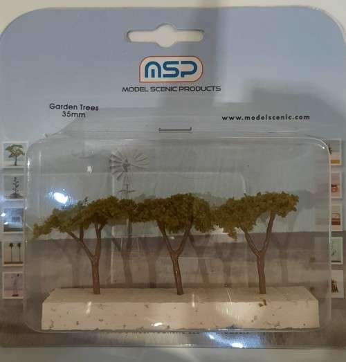 Garden Trees HO Scale