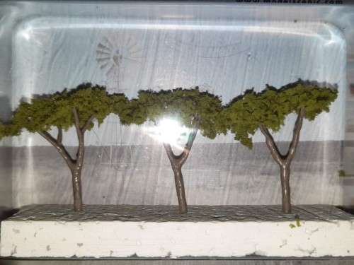 Garden Trees HO Scale