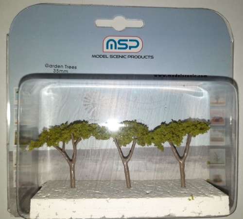 Garden Trees HO Scale