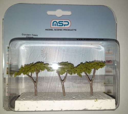 Garden Trees HO Scale