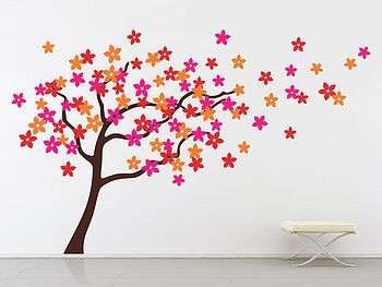 vinyl decal - TREE BLOSSOM- large