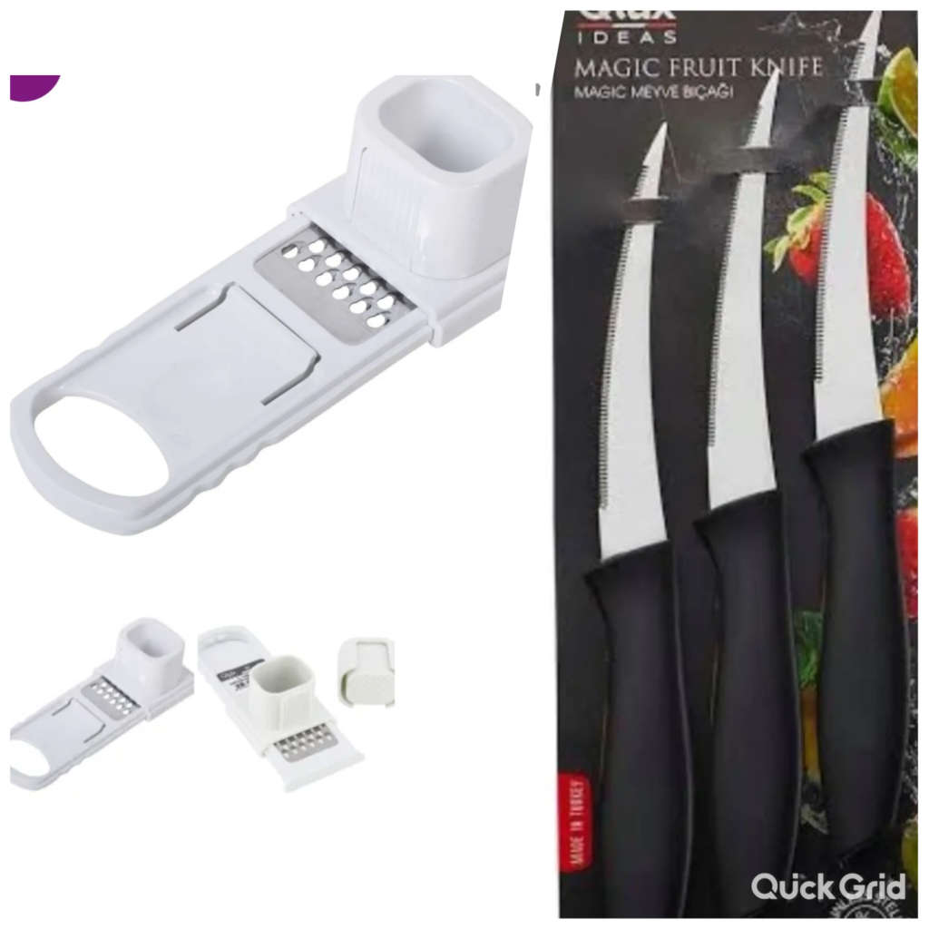 QLUX IDEAS COMBO......... GRATER/KNIFE