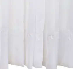 3m Classic White  Voile Taped Curtains