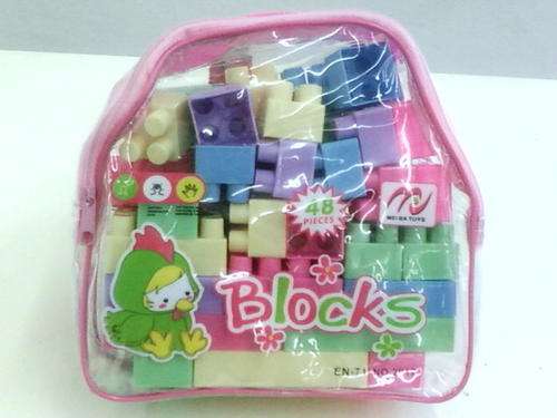 BUILDING BLOCKS- 48 Piece in a carry bag