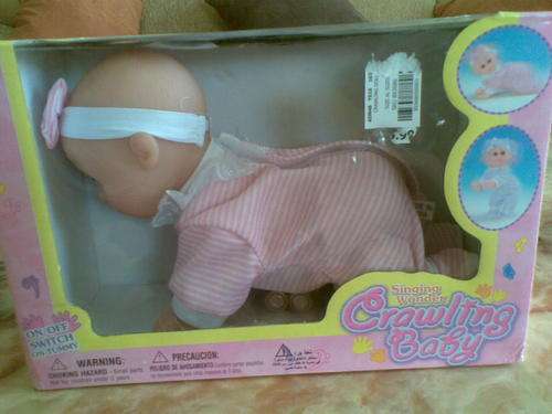 SINGING, WONDER CRAWLING DOLL
