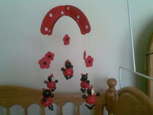 ADORABLE WOODEN MOBILE