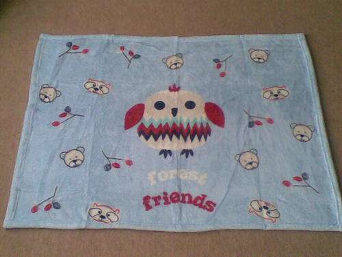 COMFY BLUE BABY FLEECE BLANKET