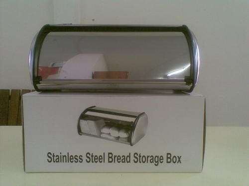 STAINLESS STEEL BREAD BIN