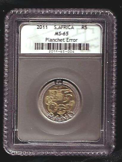 @SARB / Mandela 2008 PLANCHET ERROR COIN@