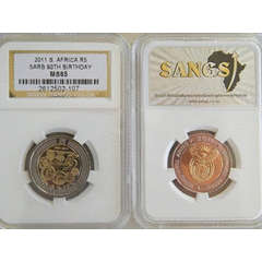 2011 SARB 90th Anniversary R5 graded MS65 -  @@@ R1 start