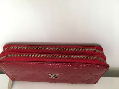 Red Louis Vuitton Women's Wallet/Hand purse