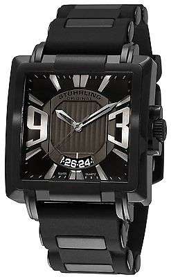 STUHRLING Il Capo Oversized Swiss Quartz Mens Watch