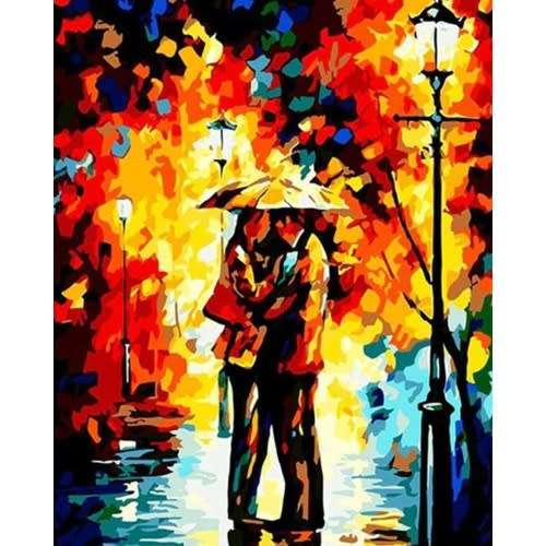 5D Diamond-Dot Painting - Couple Painting 30x40cm