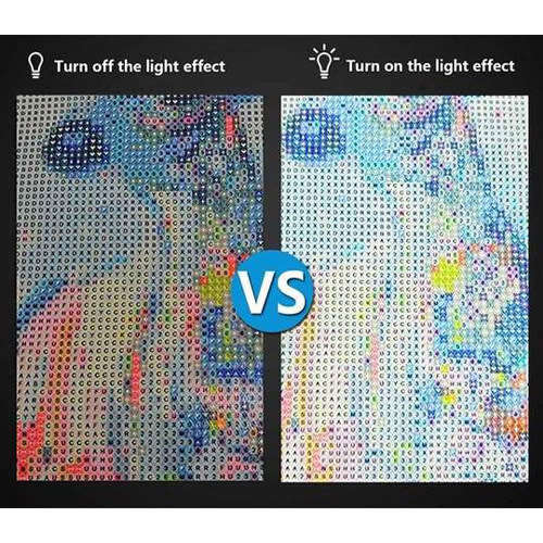 A4 LED Light Pad Dimmable Brightness For Diamond Paintings - USB Powered