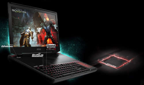 Strongest Gaming Laptop - MSI GT80 2QE Titan SLI 18.4" I7 dual 980m