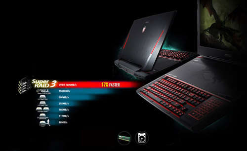 Strongest Gaming Laptop - MSI GT80 2QE Titan SLI 18.4" I7 dual 980m