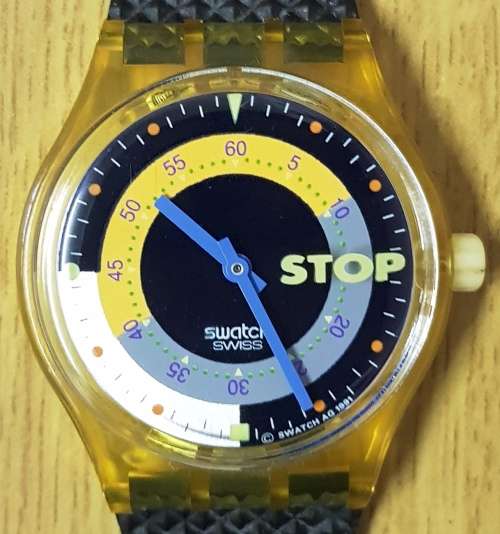 Vintage 1991 Swatch Watch SSK100- For Collectors